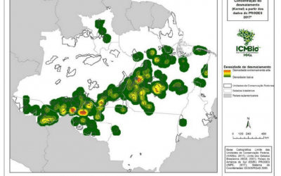 Desmatamento nd amazonia legal