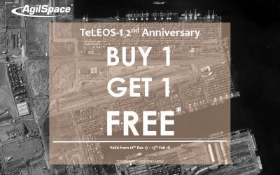 imagem de satélite TeLEOS-1