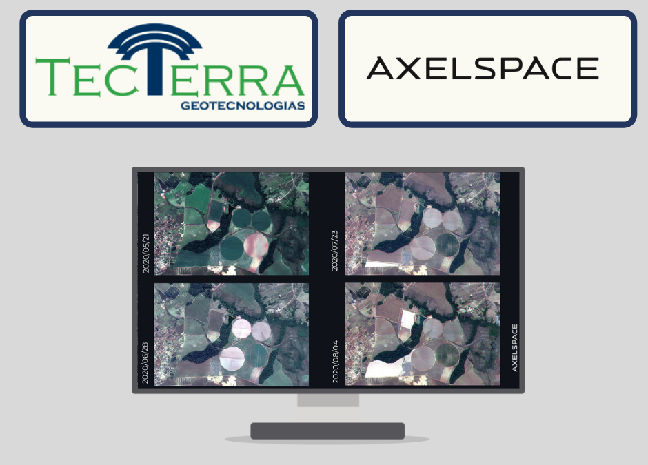 TecTerra assina contrato com a AxelSpace para distribuição de imagens de satélite em Plataforma WEB