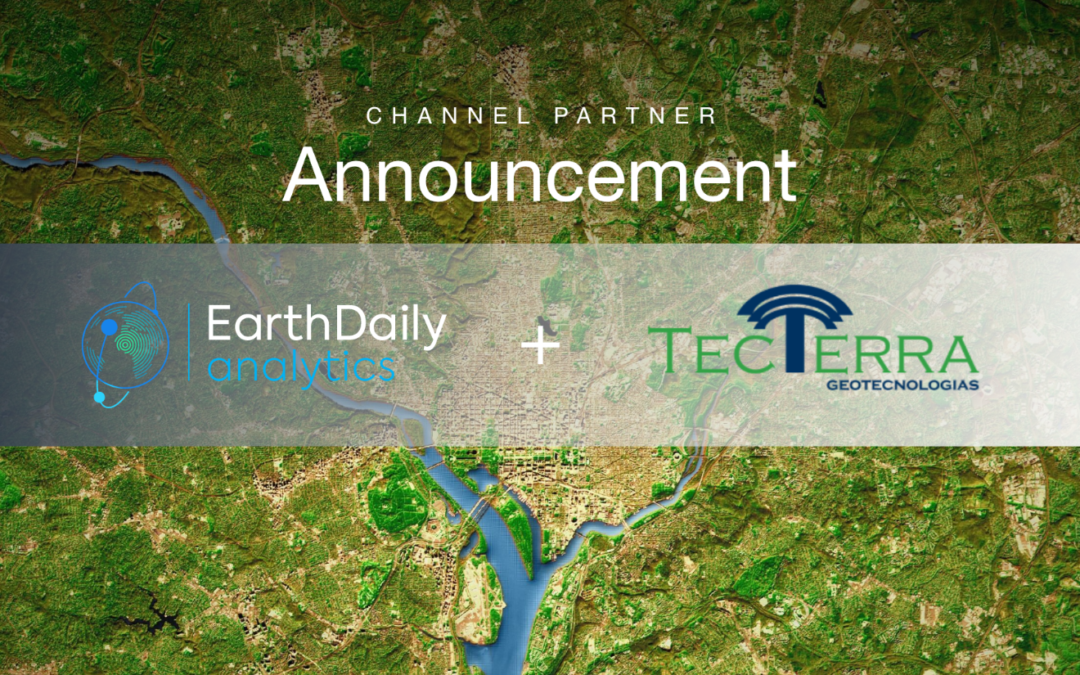 TecTerra assina contrato com a EarthDaily Analytics